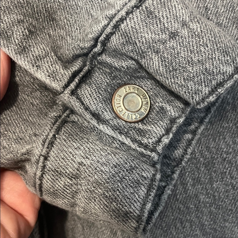 Zara Gray Jean Jacket - Picture 6 of 6